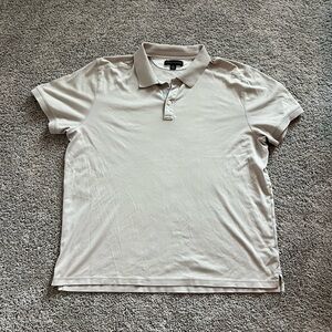 Banana Republic Light Tan Polo Shirt
